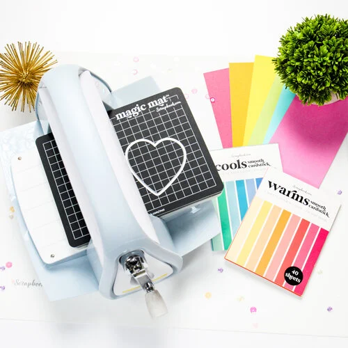 Scrapbook.com - Cools - Smooth Cardstock Paper Pad - A2 - 4.25 x 5.5 - 40 Sheets