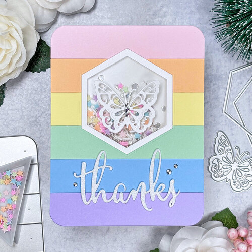 Scrapbook.com - Decorative Die Set - Thank You Sentiments 12 Scrapbook.com - Decorative Die Set - Thank You Sentiments