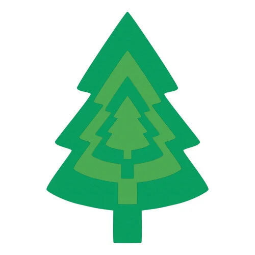 Scrapbook.com - Decorative Die Set - Nested Fir Trees 3 Scrapbook.com - Decorative Die Set - Nested Fir Trees