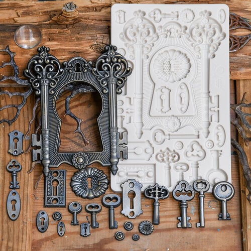 Prima - Finnabair Collection - Moulds - Locks and Keys 4 Prima - Finnabair Collection - Moulds - Locks and Keys