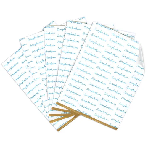 Scrapbook.com - Clear Double Sided Adhesive - Roll and Sheet Variety Bundle - 4 Pack