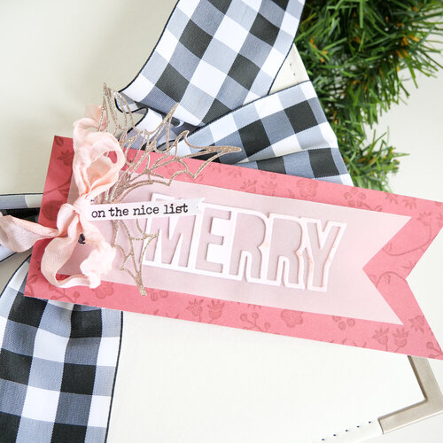 Scrapbook.com - Decorative Die Set - Christmas Block Words 10 Scrapbook.com - Decorative Die Set - Christmas Block Words