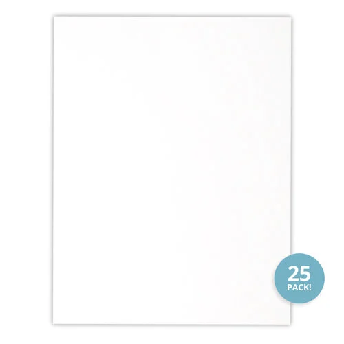 Scrapbook.com - Cardstock - 8.5 x 11 - Neenah Solar White - 25 Pack