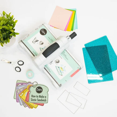 Sizzix - Big Shot Machine Die Cutting Bundle - Nested Jumbo Die Sets 3 Sizzix - Big Shot Machine Die Cutting Bundle - Nested Jumbo Die Sets