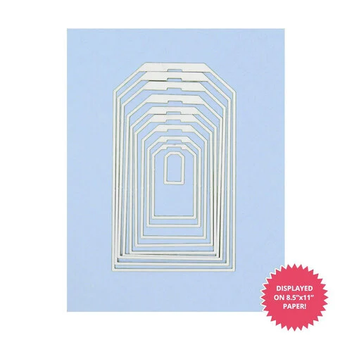 Sizzix - Big Shot Machine Die Cutting Bundle - Nested Jumbo Die Sets 9 Sizzix - Big Shot Machine Die Cutting Bundle - Nested Jumbo Die Sets