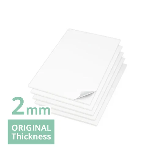 Scrapbook.com - Double Sided Adhesive Foam Sheets - 6 x 8.5 inches - White - 2mm Thickness - 5 Sheets 1 Scrapbook.com - Double Sided Adhesive Foam Sheets - 6 x 8.5 inches - White - 2mm Thickness - 5 Sheets