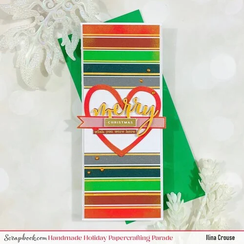 Scrapbook.com - Card and Envelope Set with Flat Panels - Slimline Neenah Solar White - 10 Pack