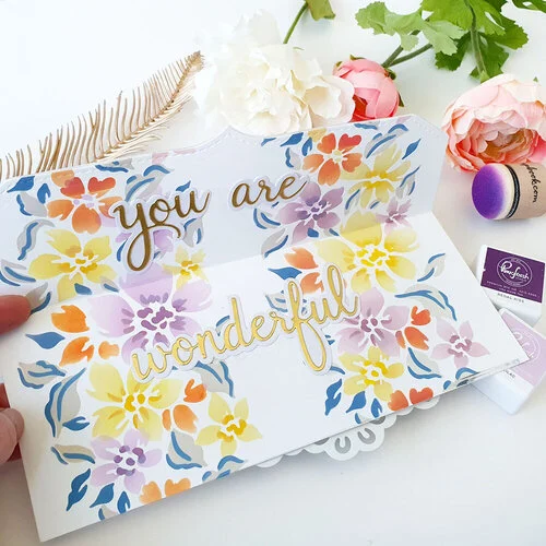 Scrapbook.com - Card and Envelope Set with Flat Panels - Slimline Neenah Solar White - 10 Pack