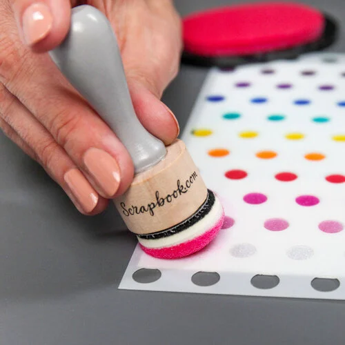 Scrapbook.com - Ink Blending Tool and 10-Pack of Replacement Domed Applicators