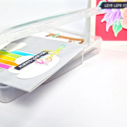 Scrapbook.com - Clear Craft and Photo Storage - 1 5x7 Case