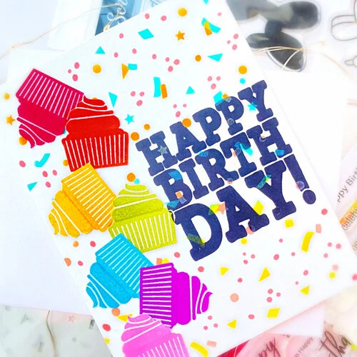 Scrapbook.com - Stencils - Layered Set - Party - 6x8 7 Scrapbook.com - Stencils - Layered Set - Party - 6x8