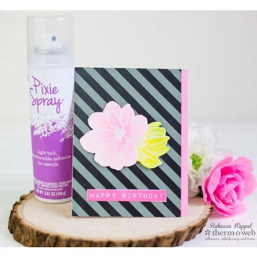 Therm O Web - iCraft - Repositionable Adhesive - Pixie Spray For Stencils - 3.8 Ounces 2 Therm O Web - iCraft - Repositionable Adhesive - Pixie Spray For Stencils - 3.8 Ounces
