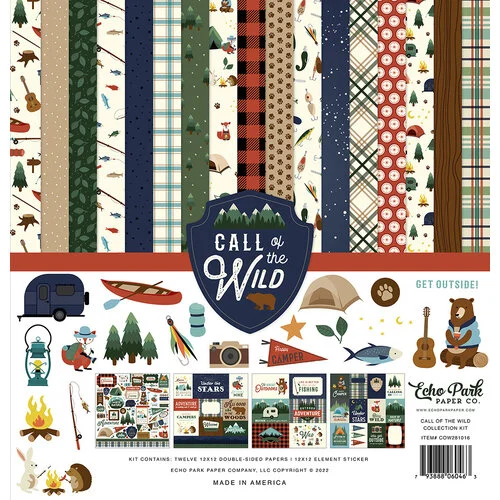 Echo Park - Call Of The Wild Collection - 12 x 12 Collection Kit 1 Echo Park - Call Of The Wild Collection - 12 x 12 Collection Kit