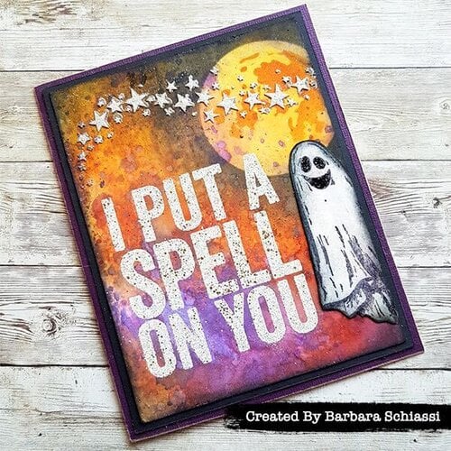 Stampers Anonymous - Tim Holtz - Halloween - Layering Mask - Moon 2 Stampers Anonymous - Tim Holtz - Halloween - Layering Mask - Moon