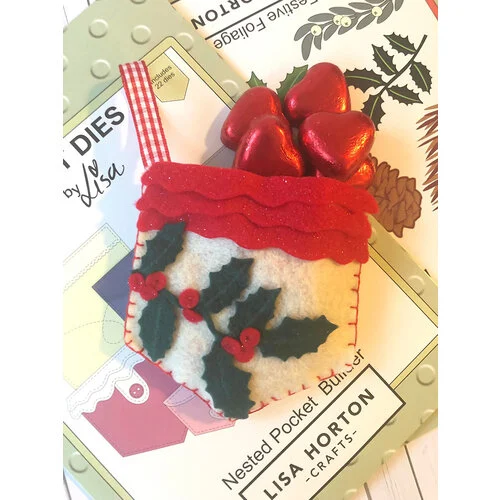 Lisa Horton Crafts - Dies - Nested Pocket Builder