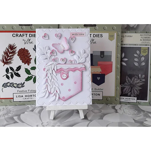 Lisa Horton Crafts - Dies - Nested Pocket Builder