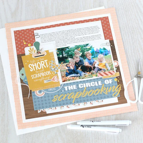 Echo Park - Let's Create Collection - 12 x 12 Collection Kit