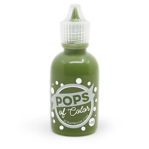 Scrapbook.com - Pops of Color - Gloss - Olive - 1oz 1 Scrapbook.com - Pops of Color - Gloss - Olive - 1oz