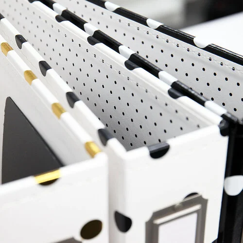 Scrapbook.com - 12x12 Three Ring Album - White with Black Dots 9 Scrapbook.com - 12x12 Three Ring Album - White with Black Dots