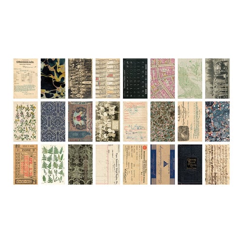 Idea-ology - Tim Holtz - 6 x 10 Backdrops - Volume Three