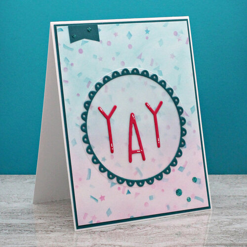 Scrapbook.com - Decorative Die Set - Opposites Attract Alphabet - Upper and Lower 5 Scrapbook.com - Decorative Die Set - Opposites Attract Alphabet - Upper and Lower