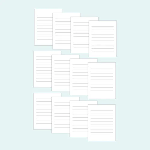 Scrapbook.com - Simple Scrapbooks - Cards - 3x4 Journaling Cards - 12 Pack 1 Scrapbook.com - Simple Scrapbooks - Cards - 3x4 Journaling Cards - 12 Pack