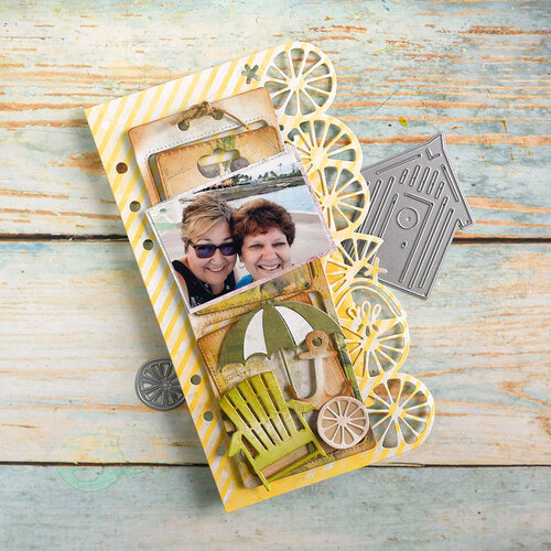 Elizabeth Craft Designs - Planner Essentials Collection - Dies - Essential Set 50 - Fruity Summer