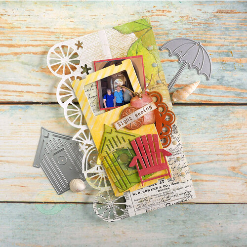 Elizabeth Craft Designs - Planner Essentials Collection - Dies - Essential Set 50 - Fruity Summer