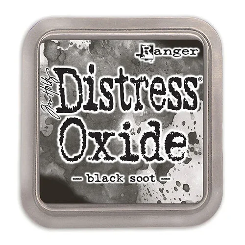Ranger Ink - Tim Holtz - Distress Oxide Ink Pad - Black Soot 1 Ranger Ink - Tim Holtz - Distress Oxide Ink Pad - Black Soot