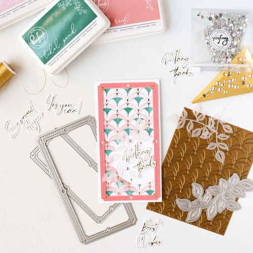 Pinkfresh Studio - Hot Foil Plate - Geo Arch