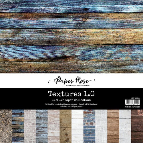 Paper Rose - 12 x 12 Collection Pack - Textures 1.0 1 Paper Rose - 12 x 12 Collection Pack - Textures 1.0