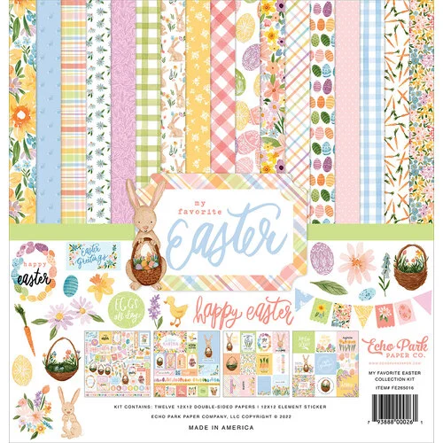 Echo Park - My Favorite Easter Collection - 12 x 12 Collection Kit 1 Echo Park - My Favorite Easter Collection - 12 x 12 Collection Kit