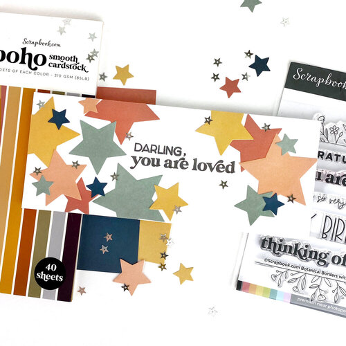 Scrapbook.com - Boho - Smooth Cardstock Paper Pad - Double Sided - 3.5 x 8.5 - 40 Sheets 4 Scrapbook.com - Boho - Smooth Cardstock Paper Pad - Double Sided - 3.5 x 8.5 - 40 Sheets