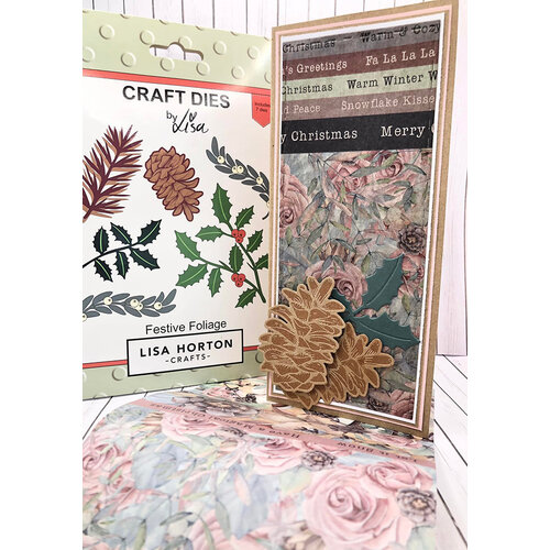 Lisa Horton Crafts - Dies - Festive Foliage