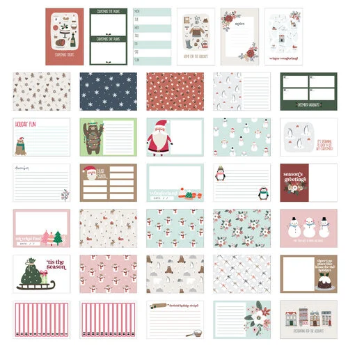 Scrapbook.com - Simple Scrapbooks - Cards - December to Remember - 42 Pack 3 Scrapbook.com - Simple Scrapbooks - Cards - December to Remember - 42 Pack