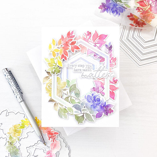 Pinkfresh Studio - Dies - Nested Hexagons 5 Pinkfresh Studio - Dies - Nested Hexagons