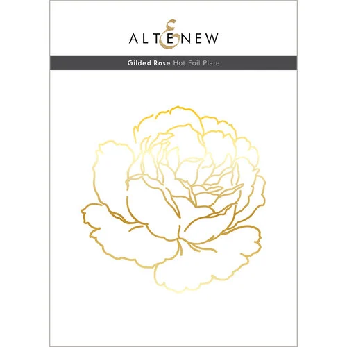Altenew - Hot Foil Plate - Gilded Rose 1 Altenew - Hot Foil Plate - Gilded Rose