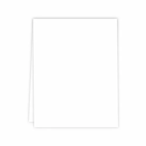Scrapbook.com - Cards - Neenah Solar White A2 - Vertical Scored - 25 Pack