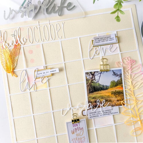 Scrapbook.com - Decorative Die Set - Inspirational Life Sentiments 10 Scrapbook.com - Decorative Die Set - Inspirational Life Sentiments