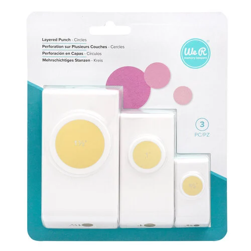 We R Makers - Nesting Punches - Circles 1 We R Makers - Nesting Punches - Circles