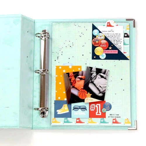 Scrapbook.com - 9x12 Three Ring Album - Plush - Mint 5 Scrapbook.com - 9x12 Three Ring Album - Plush - Mint