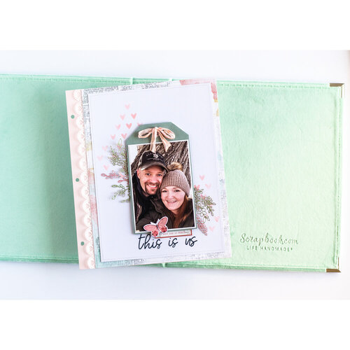 Scrapbook.com - 9x12 Three Ring Album - Plush - Mint 7 Scrapbook.com - 9x12 Three Ring Album - Plush - Mint