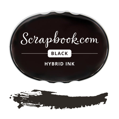 Scrapbook.com - Premium Hybrid Ink Pad - Black 1 Scrapbook.com - Premium Hybrid Ink Pad - Black
