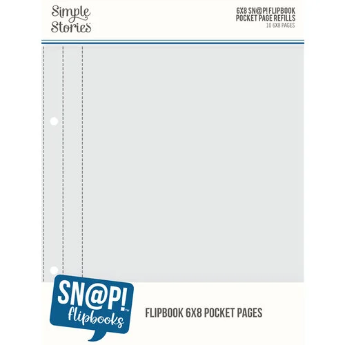 Simple Stories - SNAP Studio Flipbook Collection - 6 x 8 Flipbook Pages - 6 x 8 Pack Refills 1 Simple Stories - SNAP Studio Flipbook Collection - 6 x 8 Flipbook Pages - 6 x 8 Pack Refills