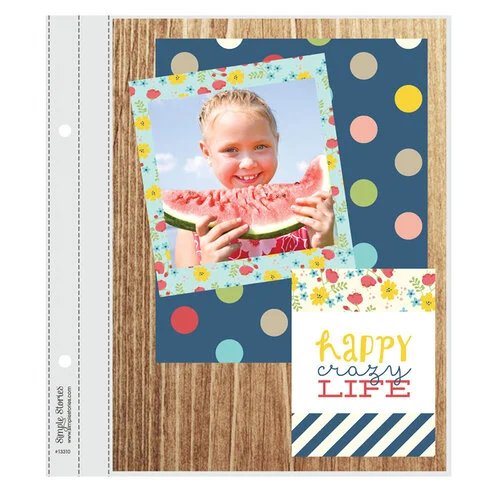 Simple Stories - SNAP Studio Flipbook Collection - 6 x 8 Flipbook Pages - 6 x 8 Pack Refills 2 Simple Stories - SNAP Studio Flipbook Collection - 6 x 8 Flipbook Pages - 6 x 8 Pack Refills