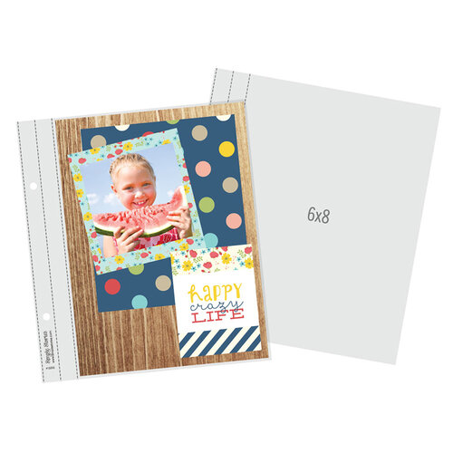 Simple Stories - SNAP Studio Flipbook Collection - 6 x 8 Flipbook Pages - 6 x 8 Pack Refills 4 Simple Stories - SNAP Studio Flipbook Collection - 6 x 8 Flipbook Pages - 6 x 8 Pack Refills
