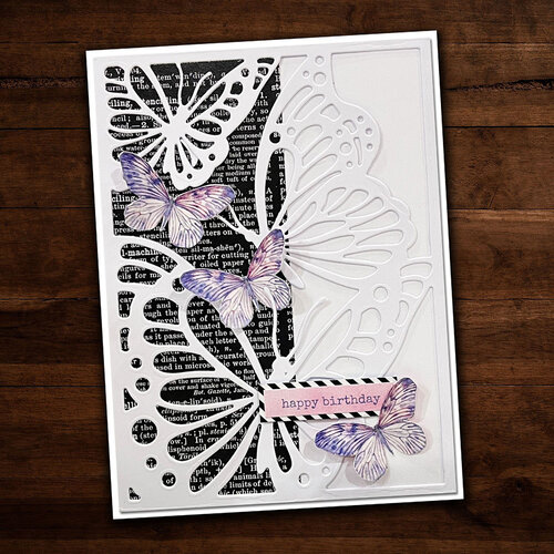 Paper Rose - 6 x 6 Collection Pack - Butterfly Bliss 5 Paper Rose - 6 x 6 Collection Pack - Butterfly Bliss