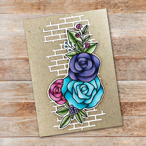 Paper Rose - Dies - Texture 4