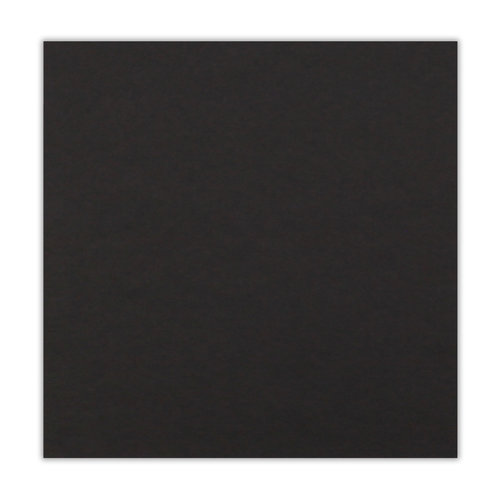 Scrapbook.com - 12 x 12 Chipboard - 2X Heavy - 90pt - Black - One Sheet