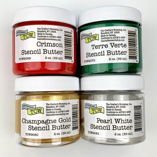 The Crafter's Workshop - Stencil Butter - Holiday Pack 1 The Crafter's Workshop - Stencil Butter - Holiday Pack